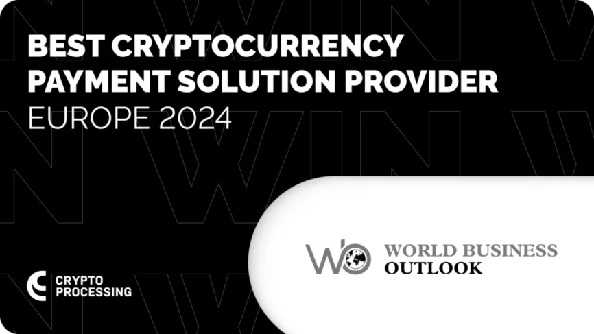 Cryptoprocessing | CryptoProcessing Scores Another Award, This Time From The World Business Outlook